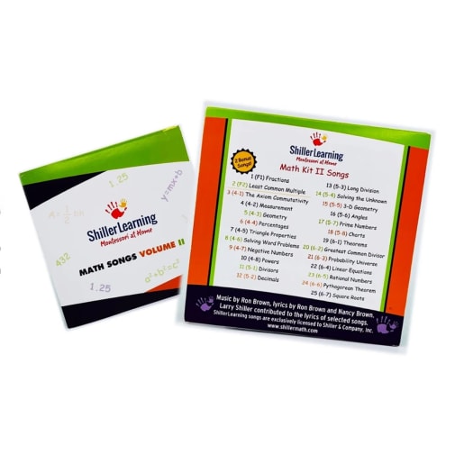 ShillerLearning Math Songs Volume II