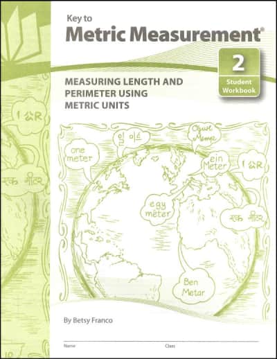 Key to Metric Measurement Book 2: Measuring Length and Perimeter Using Metric Units