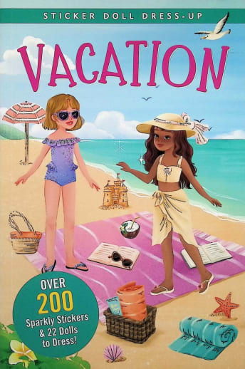 Sticker Doll Dress Up Vacation