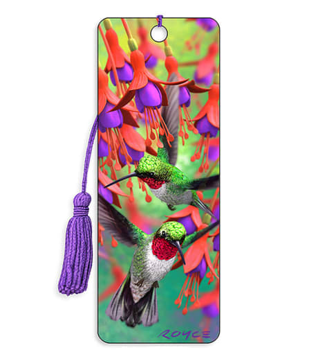 Humming Along 3D Bookmark