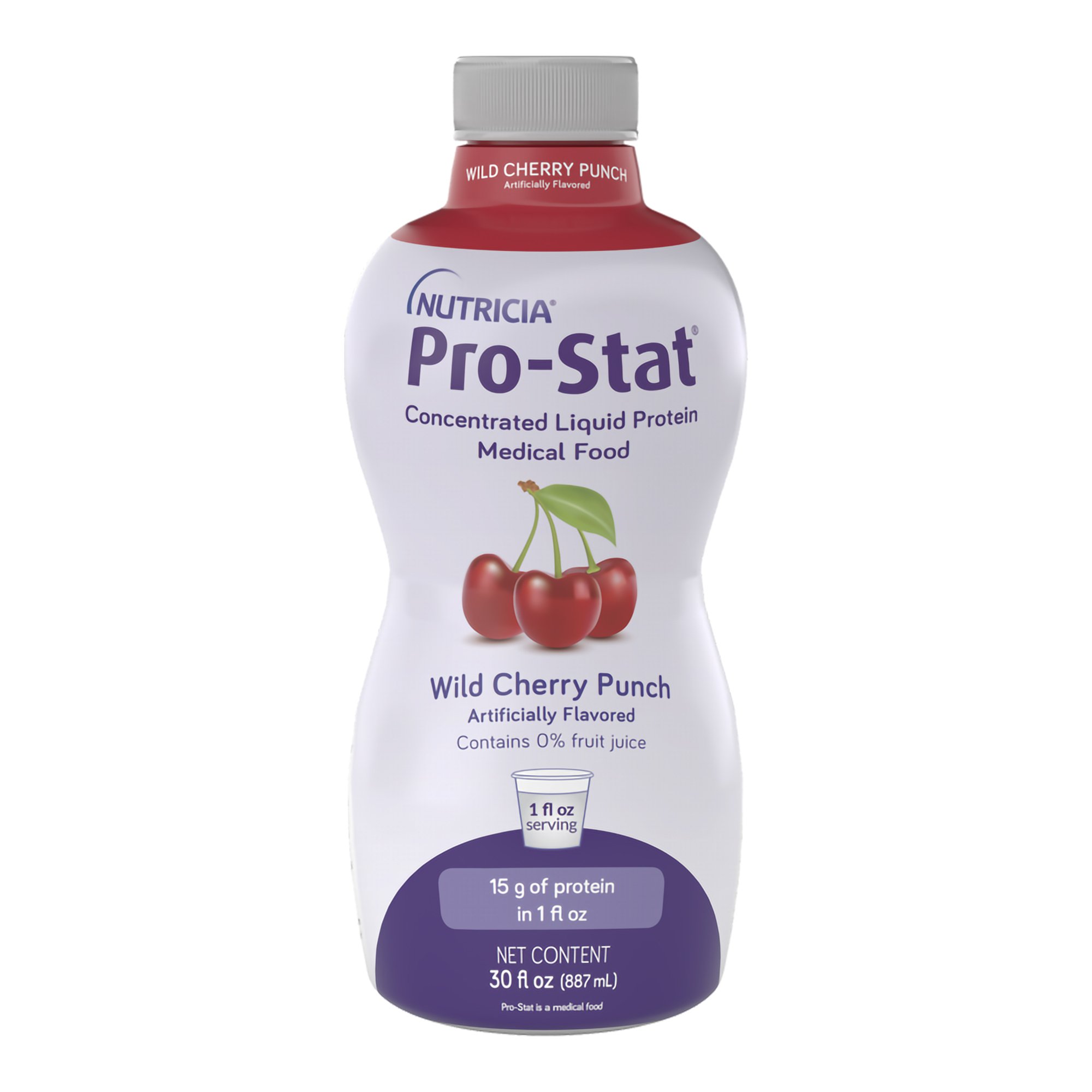 Pro-Stat Wild Cherry Punch Concentrated Liquid Protein Medical Food, 30-oz. MK 502031