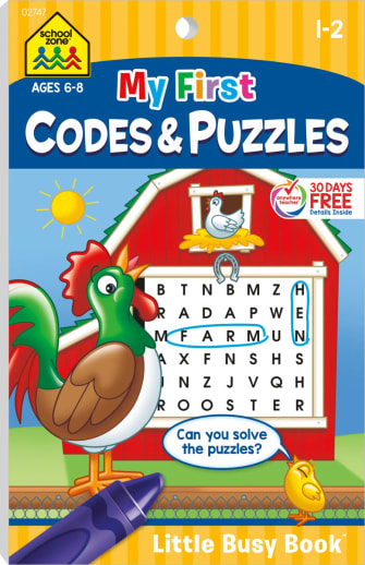My First Codes & Puzzles Little Busy Book