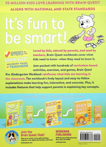 Brain Quest Workbook: Pre-K Revised Edition