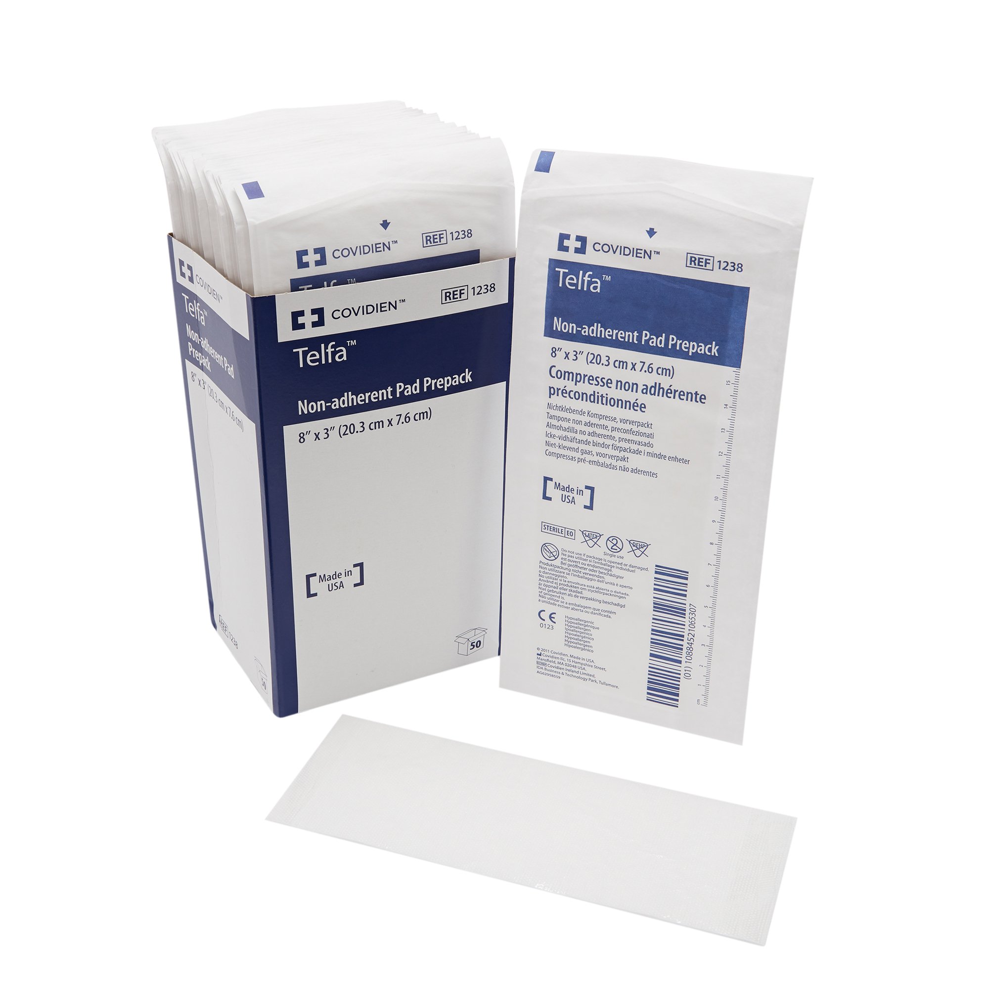 Telfa Ouchless Nonadherent Dressing, 3 x 8 Inch MK 9924
