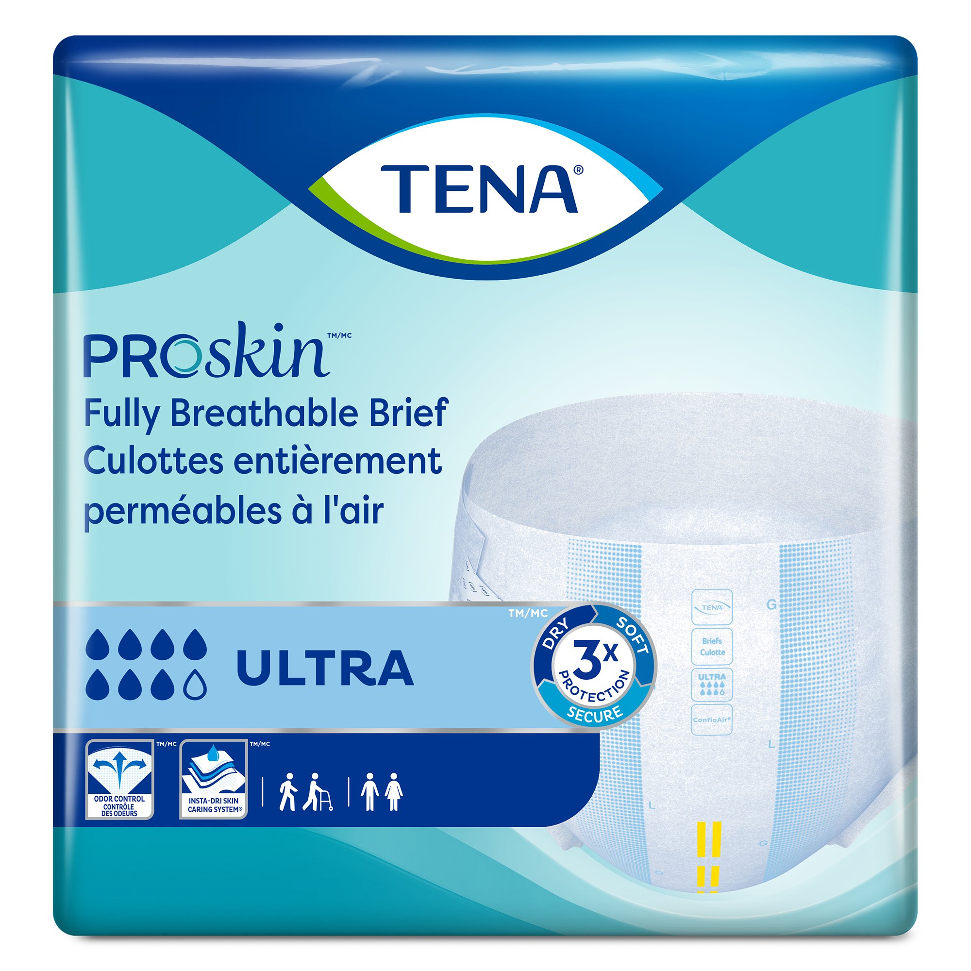 Tena ProSkin Ultra Incontinence Brief, Extra Large MK 628610