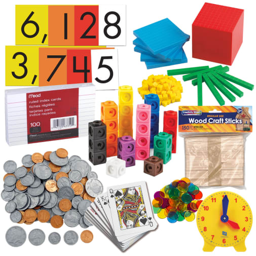 Primary Math 2022 K-1 Add-on Manipulative Package