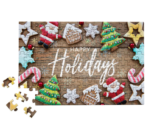 MicroPuzzles Holiday Cookies 150-Piece Jigsaw Puzzle