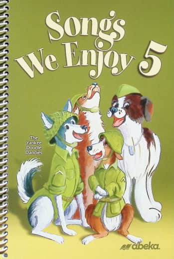Abeka Songs We Enjoy 5 Book