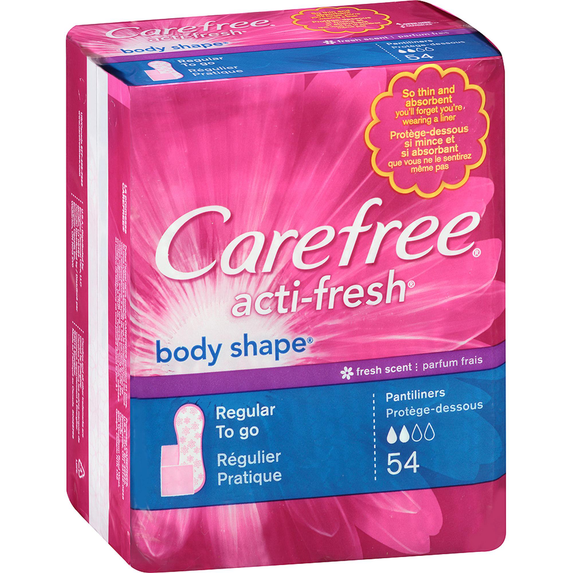 Carefree Panty Liners, Regular MK 954282
