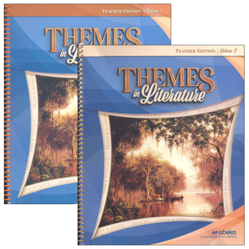 Abeka Themes in Literature Teacher Edition Volumes 1 and 2 (Revised)