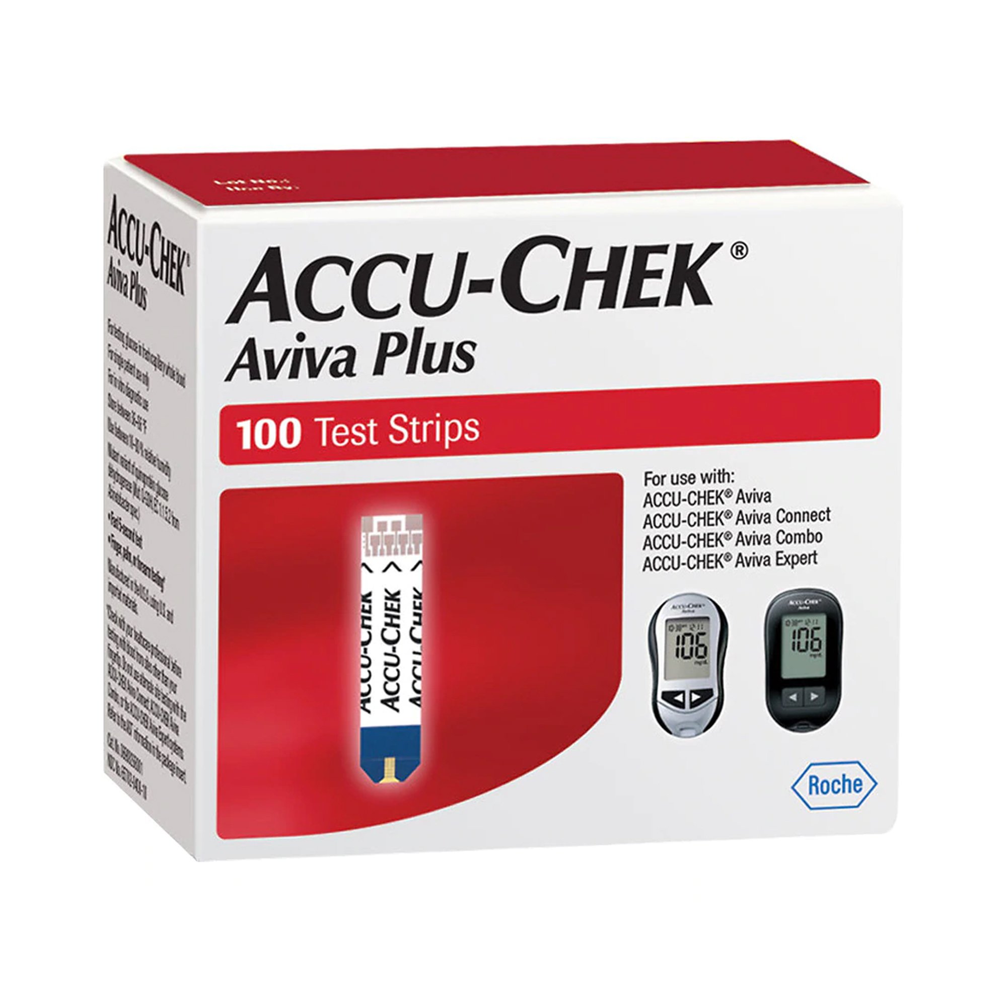 Accu-Chek Aviva Plus Blood Glucose Test Strips MK 973662
