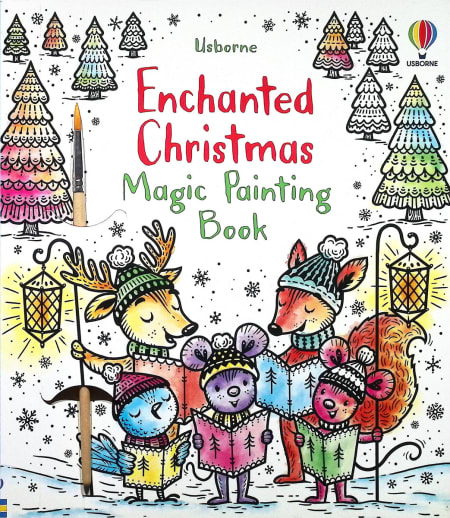 Enchanted Christmas Magic Painting Book