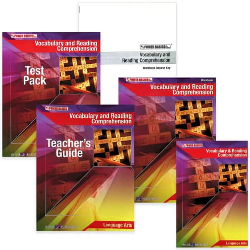 Vocabulary & Reading Comprehension Power Basic Single Pack