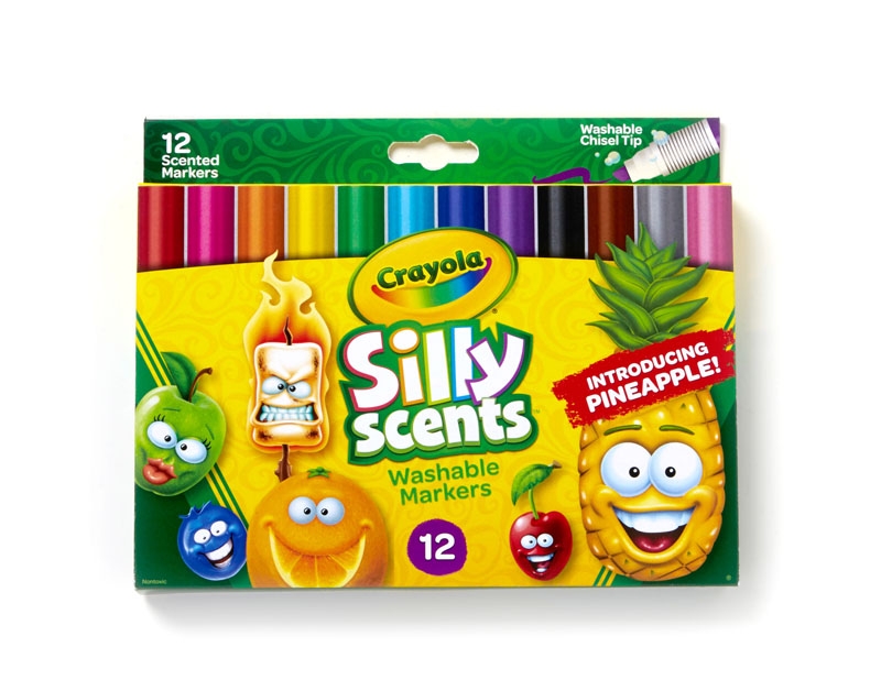 12 Silly Scents Chisel Tip Markers, Sweet, Crayola.com