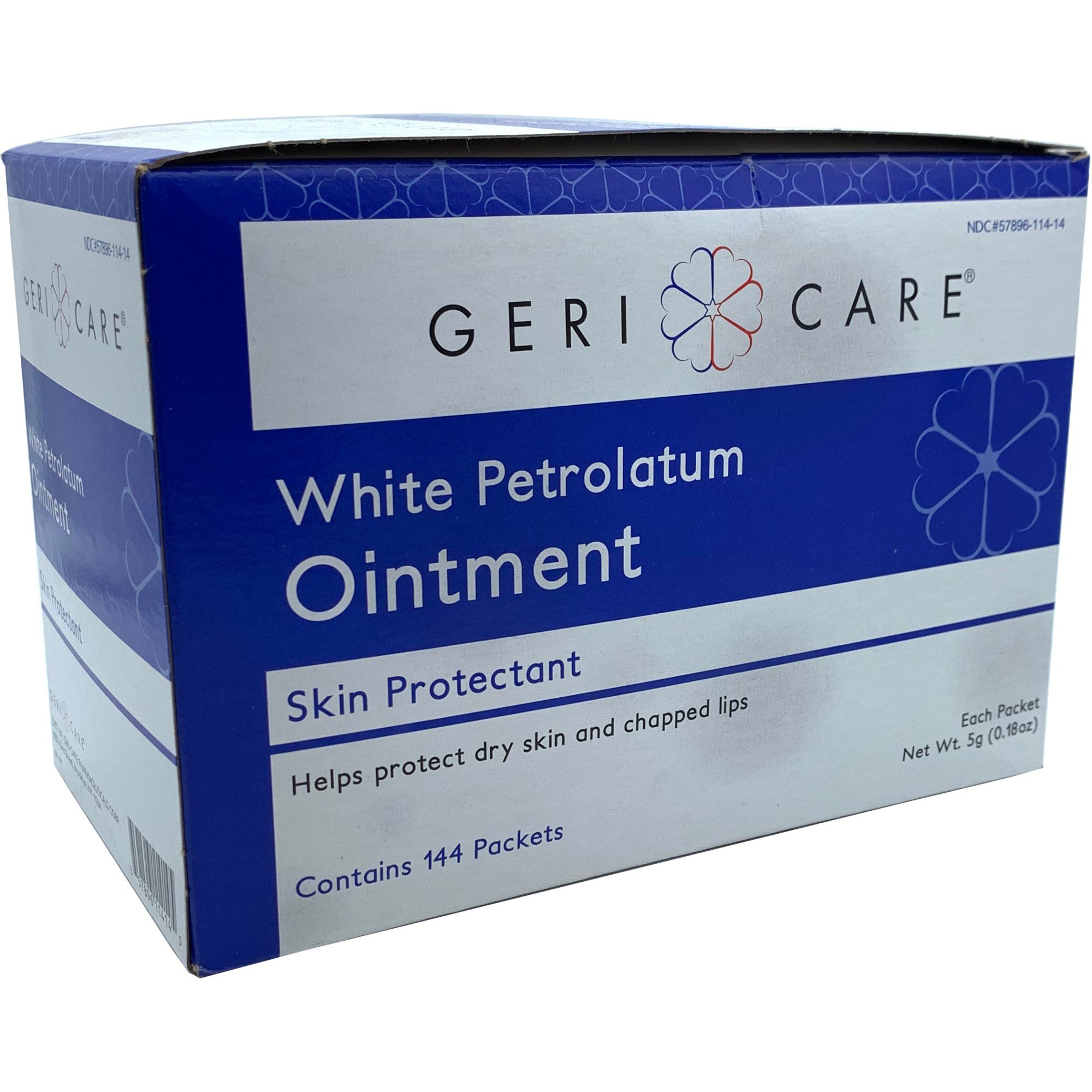 Geri-Care White Petrolatum Petroleum Jelly MK 1220891