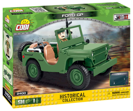 COBI Ford GP No 1 Pygmy Command Car - 91 pieces (World War II Historical Collection)