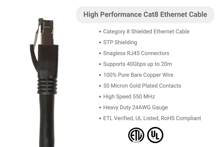 Do i need cat7 or cat 8 ethernet cable?