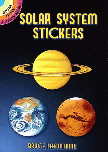 Solar System Realistic Stickers