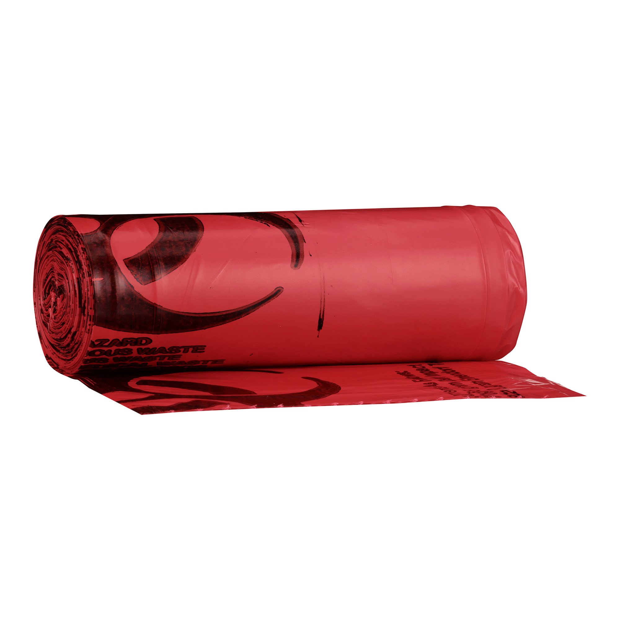 McKesson Biohazard Waste Bag, 45  55 Gallon Capacity, 40 x 55 Inch MK 185448