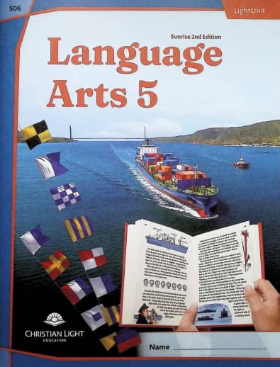 Christian Light Language Arts LightUnit 506 Sunrise 2nd Edition
