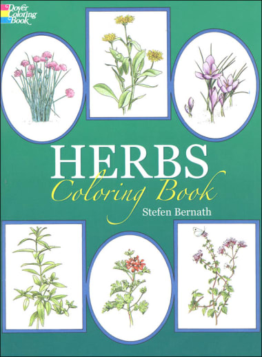 Herbs Coloring Book