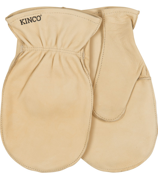 Grain Cowhide Chopper Mitt Shell