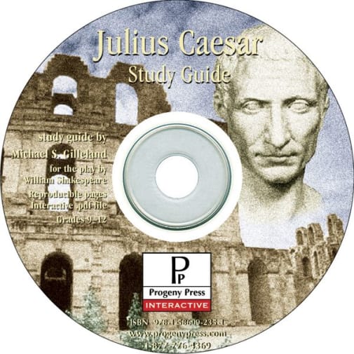Julius Caesar Study Guide on CD
