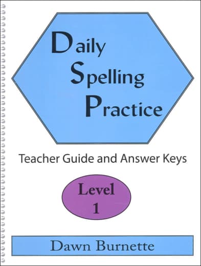 Daily Spelling Practice Level 1 Teacher Guide