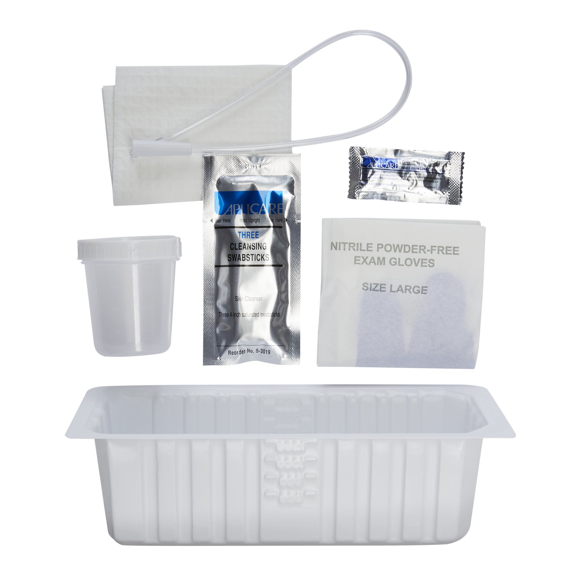 Dover Open Intermittent Urethral Catheter Tray, BZK MK 287487