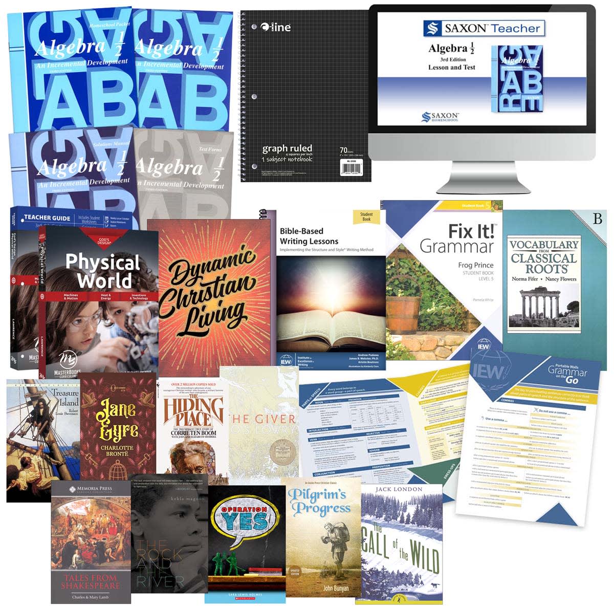 Generations Homeschool Grade 8 Curriculum Package