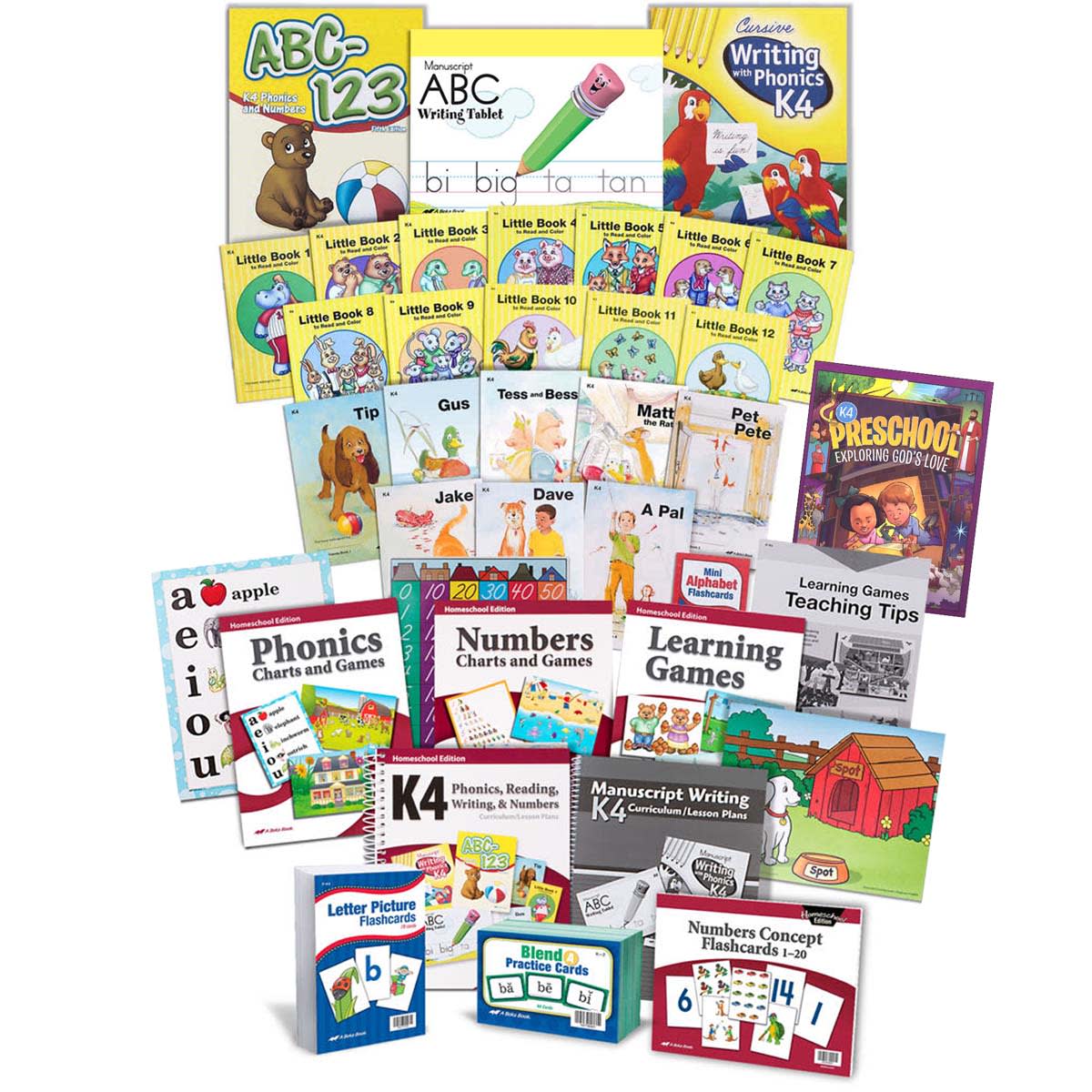 Generations Homeschool Pre-K Curriculum Package