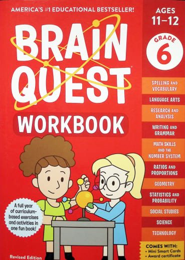Brain Quest Workbook: Grade 6 Revised Edition