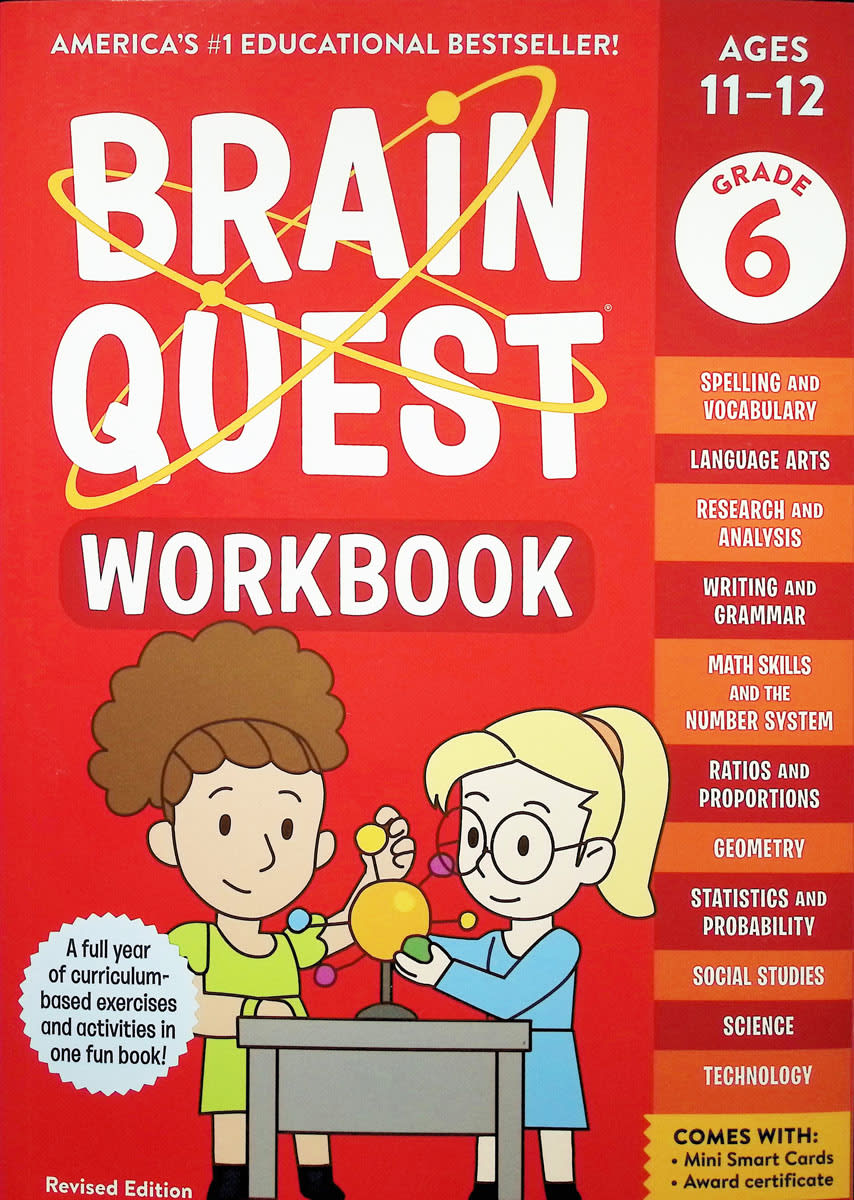 Brain Quest Workbook: Grade 6 Revised Edition