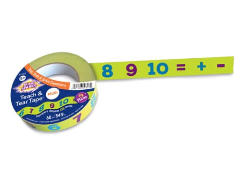 Teach and Tear Math Tape