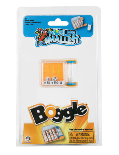 World's Smallest Boggle Game