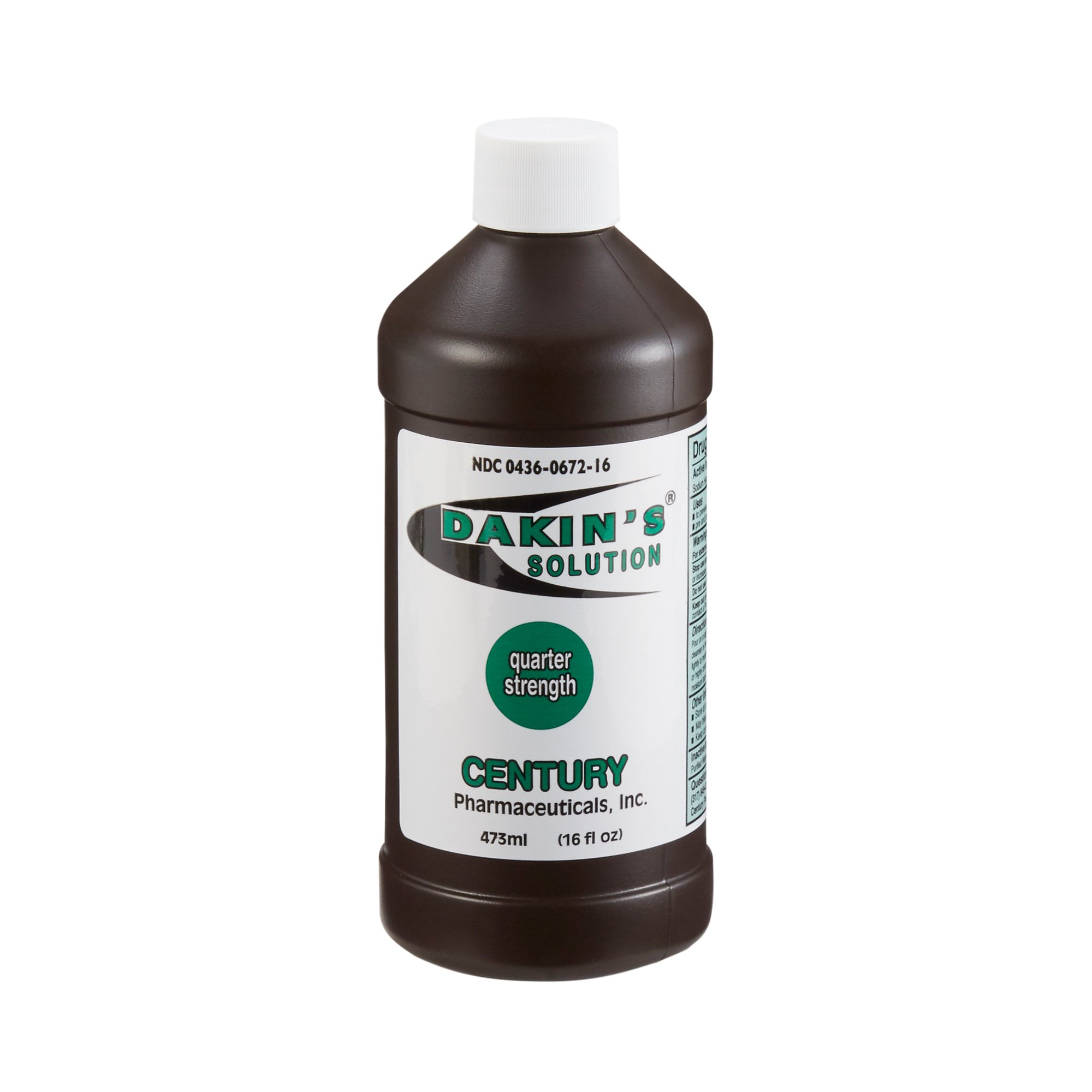 Dakin's Solution Quarter Strength Wound Antimicrobial Cleanser, 16 ounces MK 695770