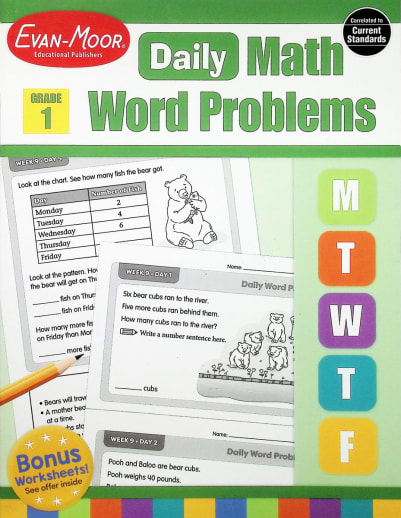 Daily Word Problems Grade 1