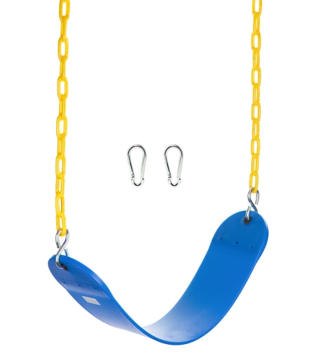 Heavy Duty Strap Swing Seat - Blue