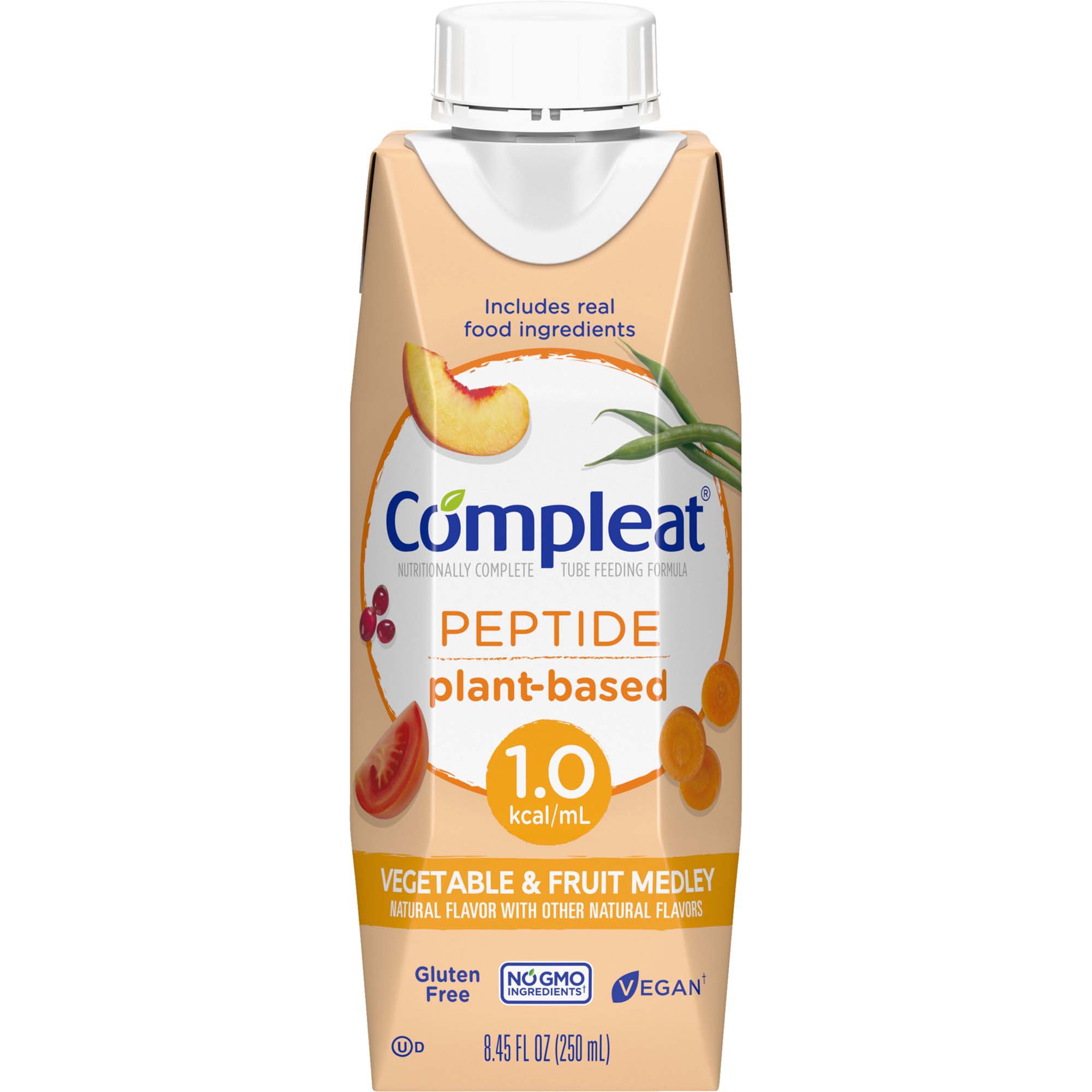 Compleat Peptide 1.0 Nutritionally Complete Tube Feeding Formula MK 1228009