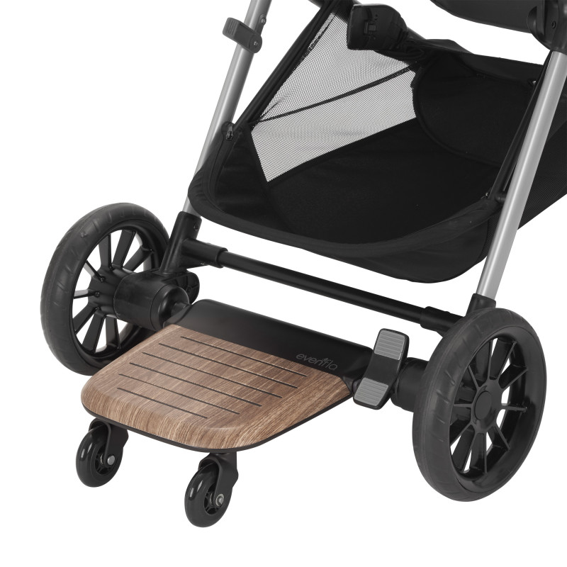 evenflo pivot xpand stroller rider board