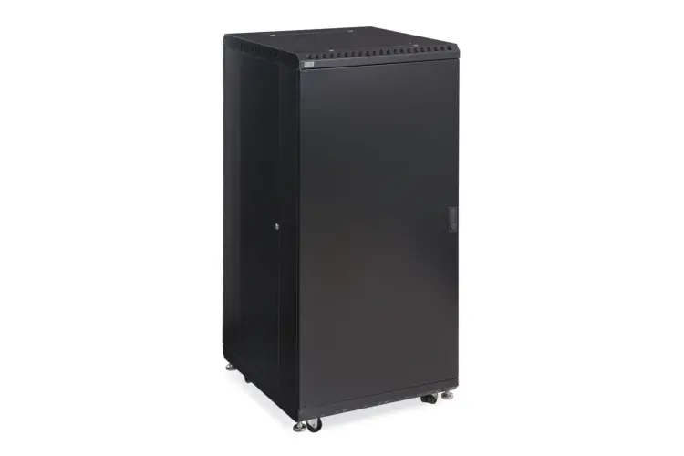 27U LINIER Server Cabinet - Solid/Vented Doors - 24in Depth