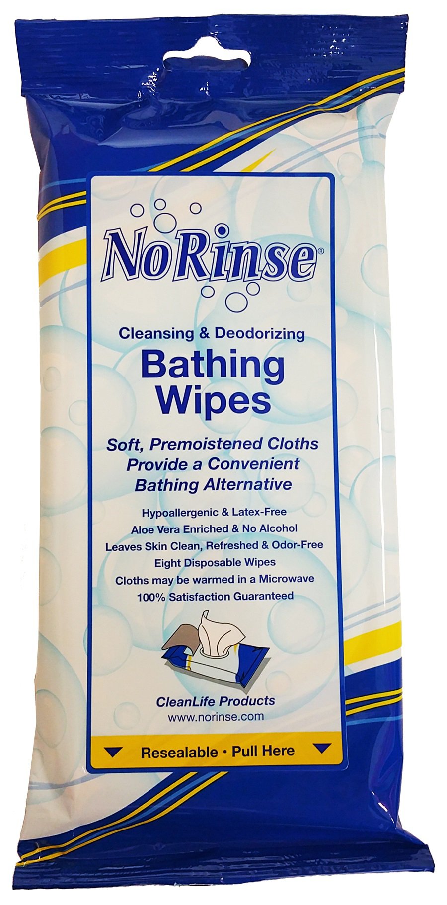 No Rinse Bath Wipe MK 928630
