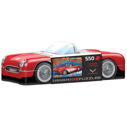 Corvette Cruising Puzzle Tin (550 pieces)