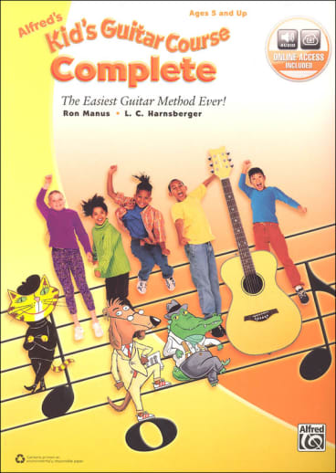 Alfred's Kid's Guitar Course Complete (Levels 1 & 2 Books & Enhanced CDs)