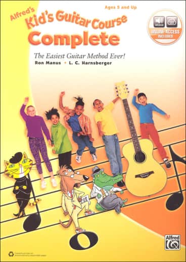 Alfred's Kid's Guitar Course Complete (Levels 1 & 2 Books & Enhanced CDs)