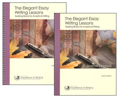 IEW Elegant Essay Teacher & Student Combo Set