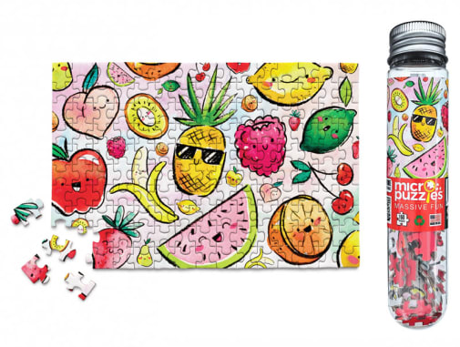 MicroPuzzles Funny Fruit 150-Piece Jigsaw Puzzle