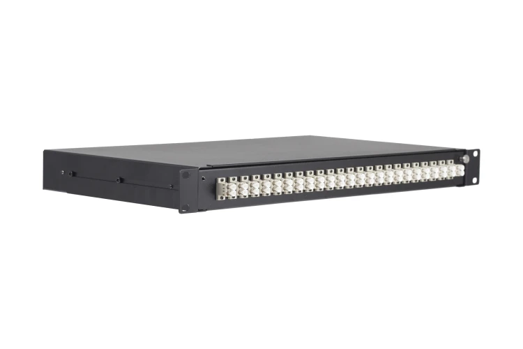 OM1 24 Port LC Multimode Fiber Patch Panel - Pre-Loaded Bundle