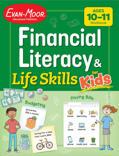 Financial Literacy and Life Skills for Kids, Ages 10-11 Workbook
