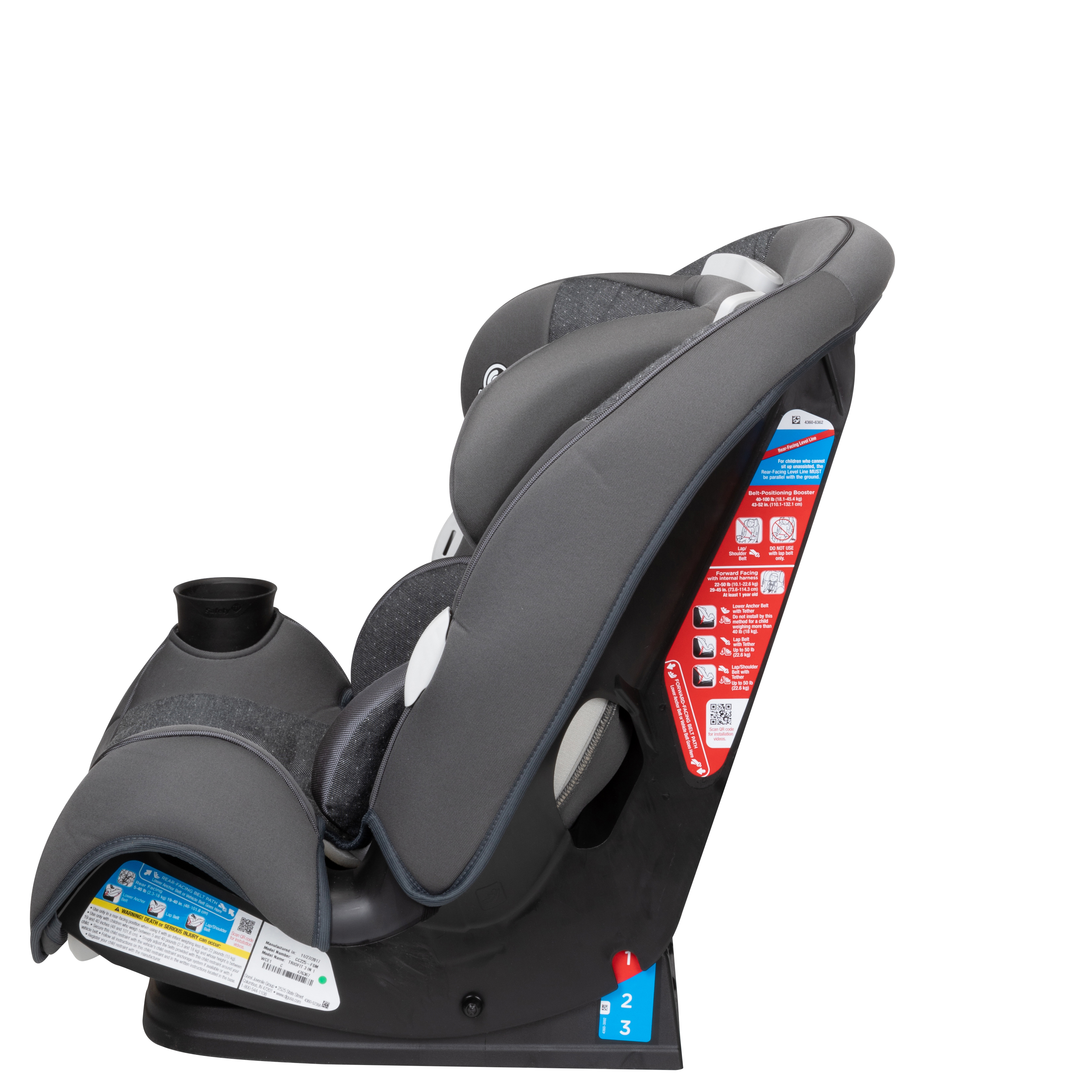 Safety 1st TrioFit All-in-One Convertible Car Seat eBay